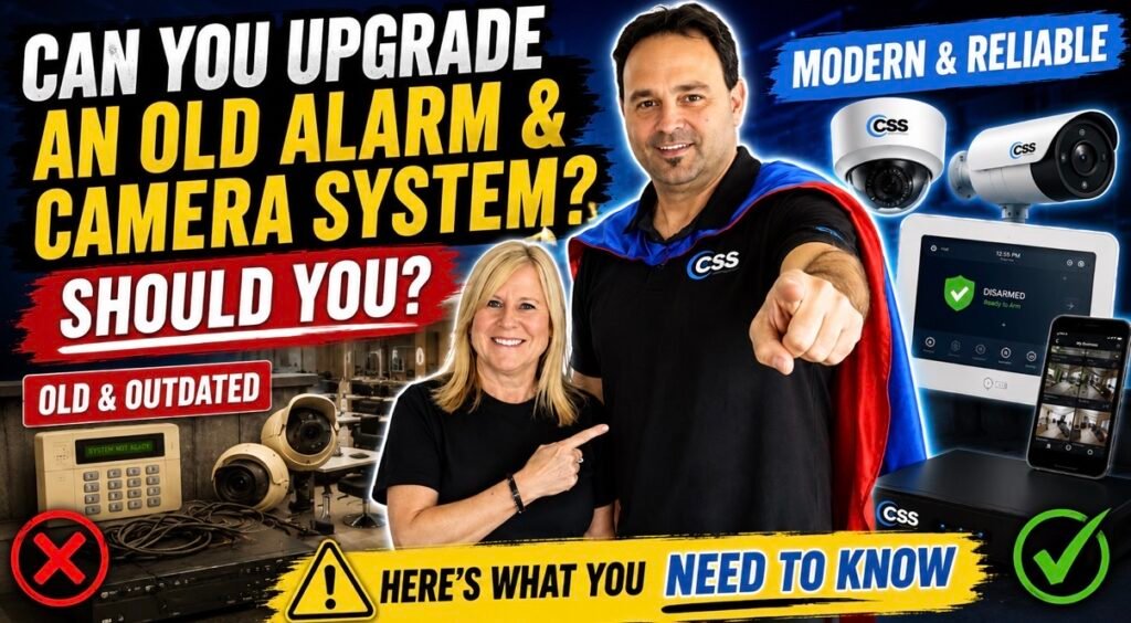 Can You Upgrade An Old Alarm & Camera System?