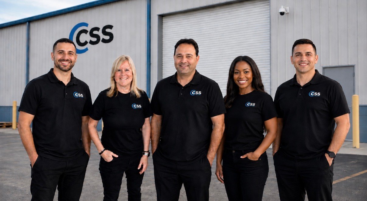 The Certified Security Systems team outside their Royal Palm Beach facility
