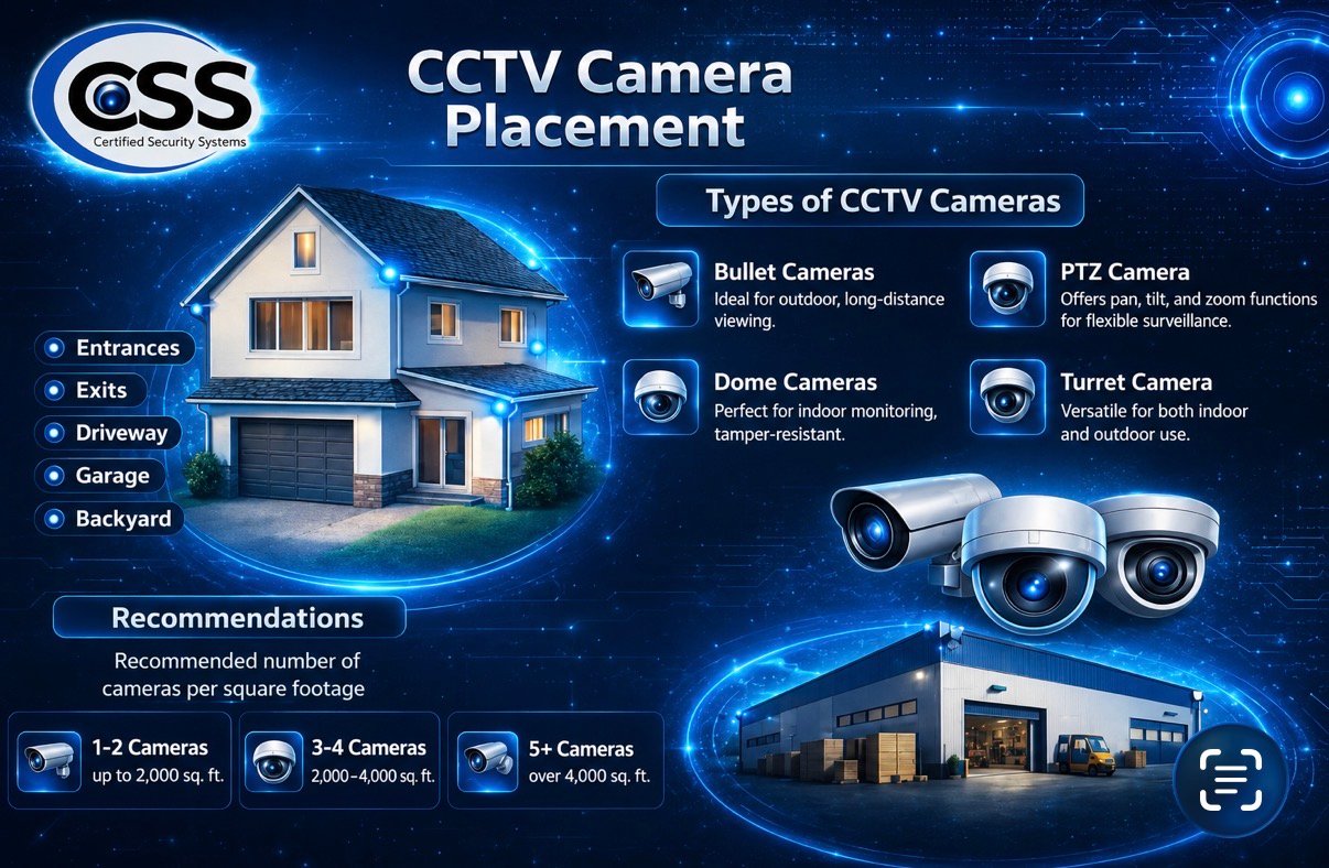 CCTV Camera Placement guide for Palm Beach County homes