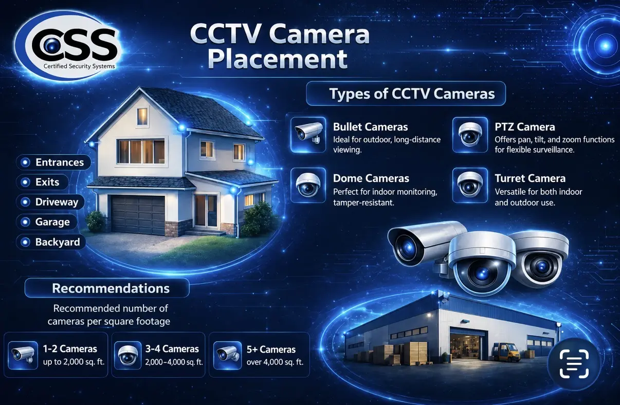 CCTV Camera Placement guide for Palm Beach County homes