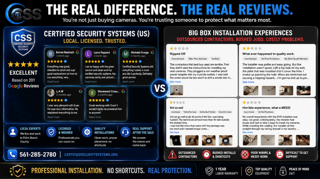 Security Camera Installation Cost: the Real Math