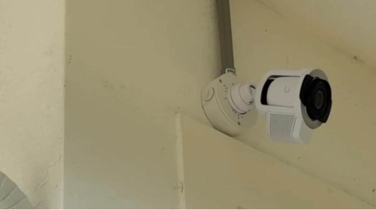 Ubiquiti UniFi security camera installed by Certified Security Systems