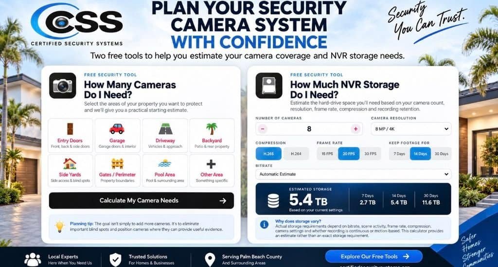 Security Camera Storage Calculator: How Much NVR Storage Do You Need?